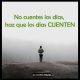 No cuentes...