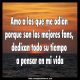 Amo a los que me odian