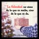 La felicidad de Navidad