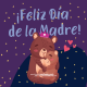 Feliz Día de la Madre - Mamá osita