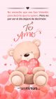 No necesito que sea San Valentín para decirte que te quiero