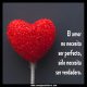 El amor no tiene que ser perfecto