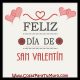 Feliz San Valentín.