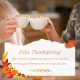 Thanksgiving: Motivos de agradecimiento