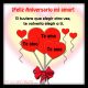 ¡Feliz Aniversario amor!
