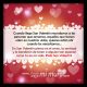 Mensaje de cariño y amistad para amigos en San Valentín
