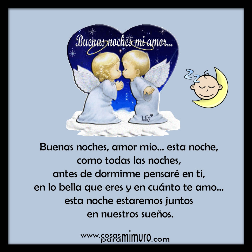 Buenas noches mi amor - Cosas para mi muro Buenas noches mi amor - Cosas para mi muro