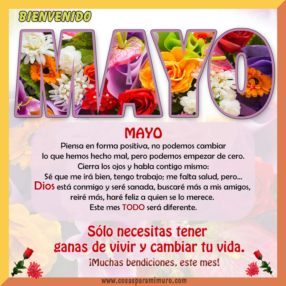 Bienvenido Mayo! - Cosas para mi muro