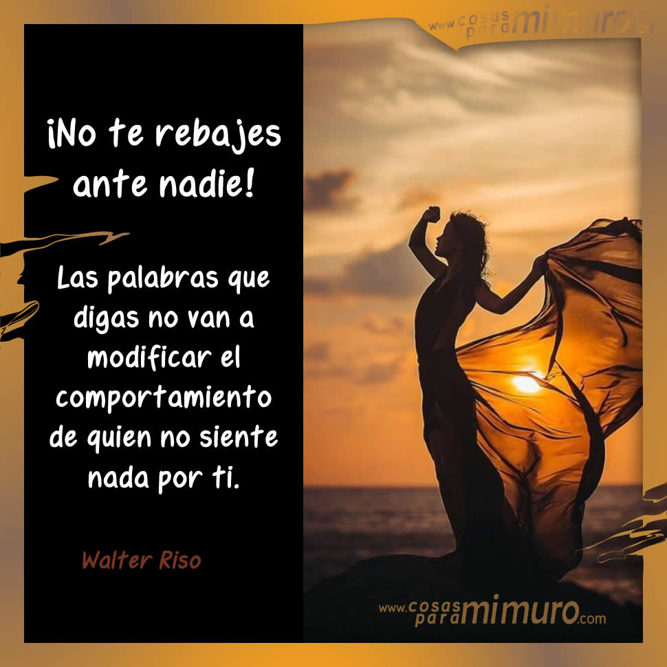 No te rebajes! - Cosas para mi muro