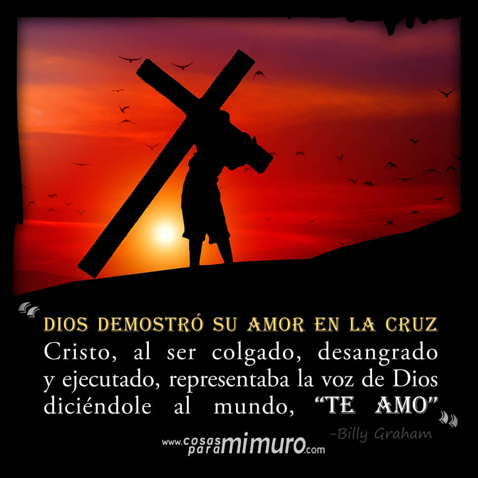 Dios demostró su amor en la cruz