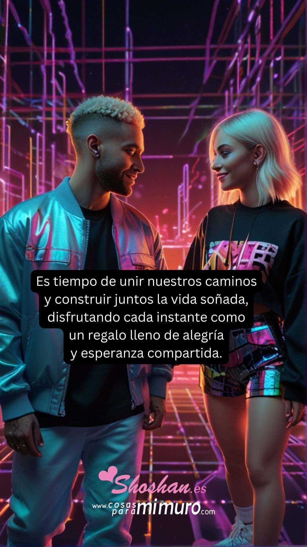 Es tiempo de unir nuestros caminos y construir juntos la vida soñada