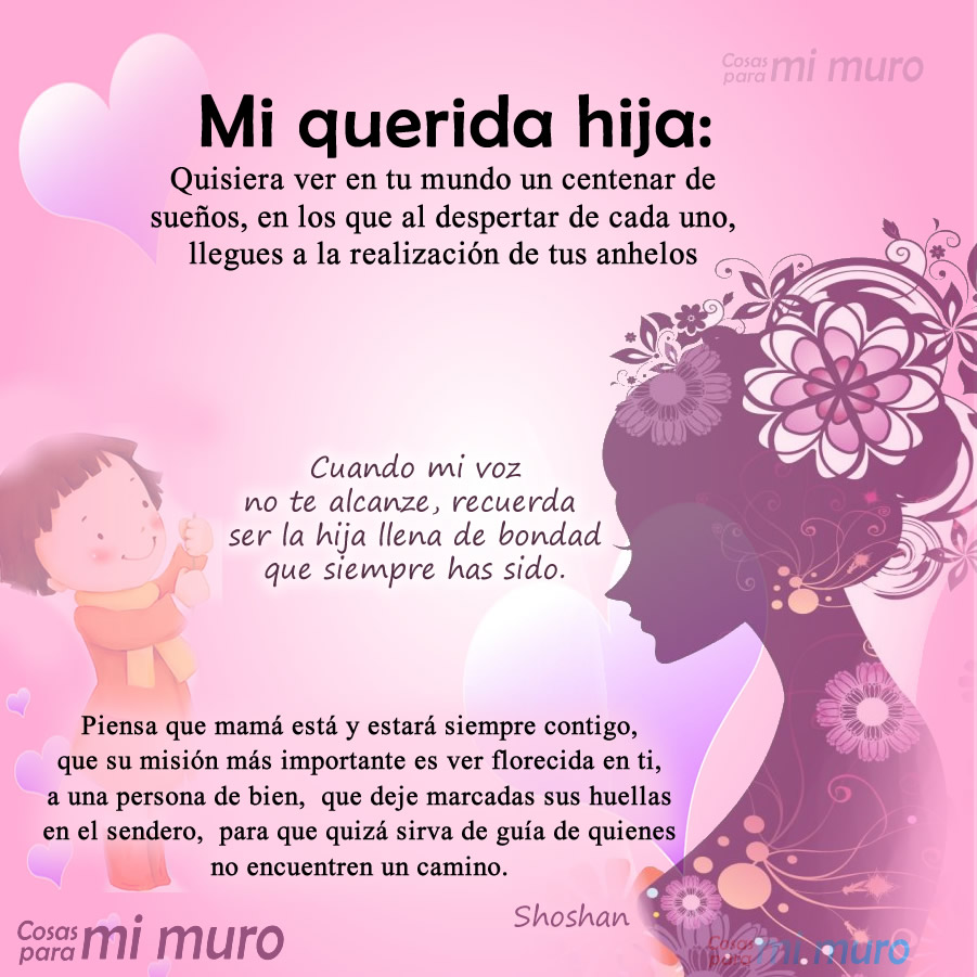 Para mis hijas.