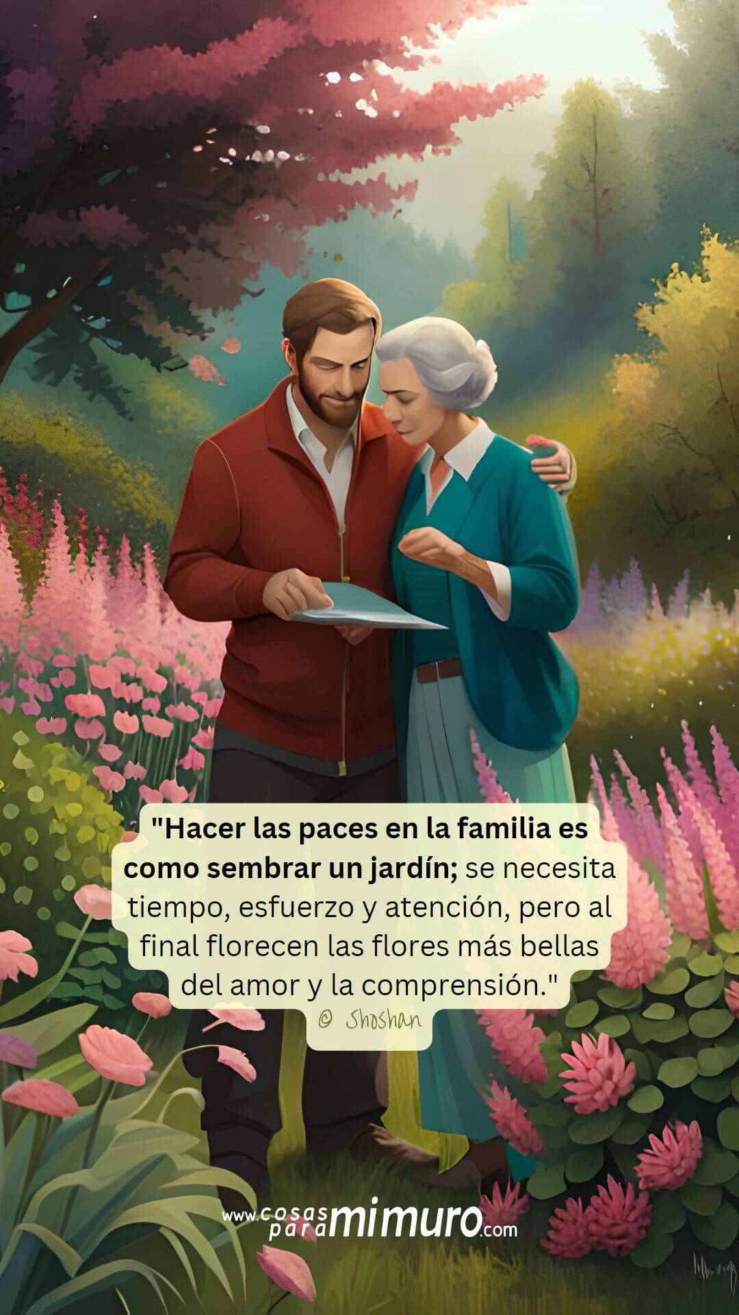 Merece la pena esforzarse en mantener unidos los lazos familiares