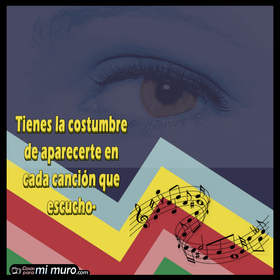 Tú siempre tú...en cada canción