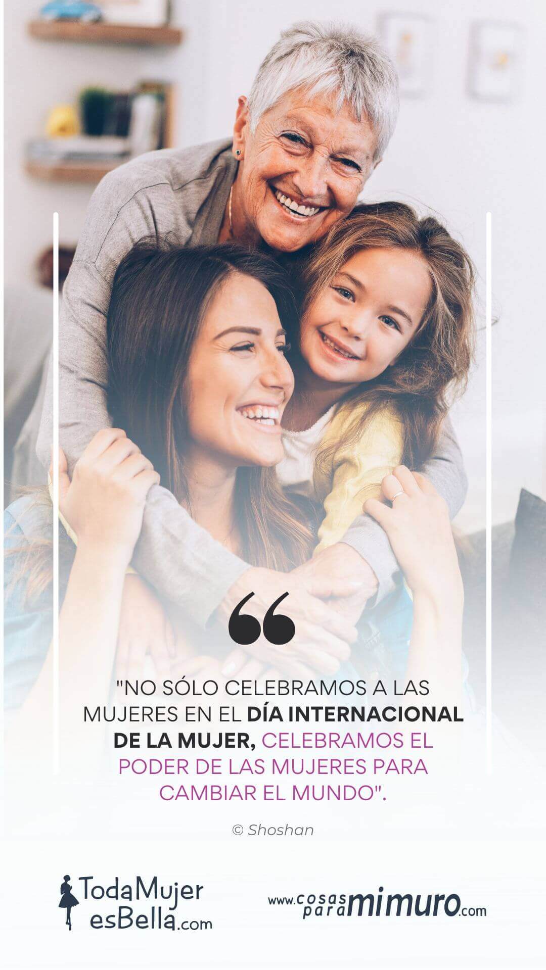 No sólo celebramos a las mujeres en el Día Internacional de la Mujer