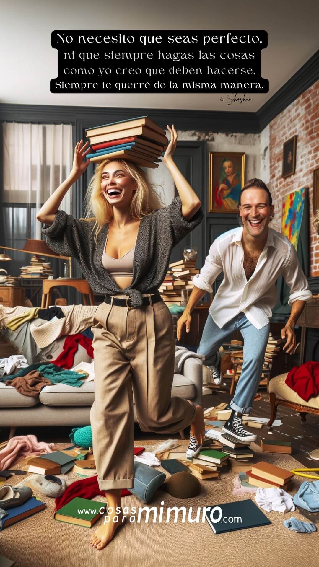 Amor en el Caos: Encuentra la Belleza en la Imperfección
