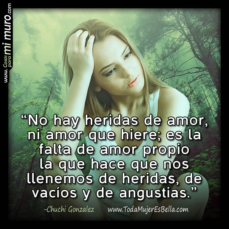 No hay heridas de amor