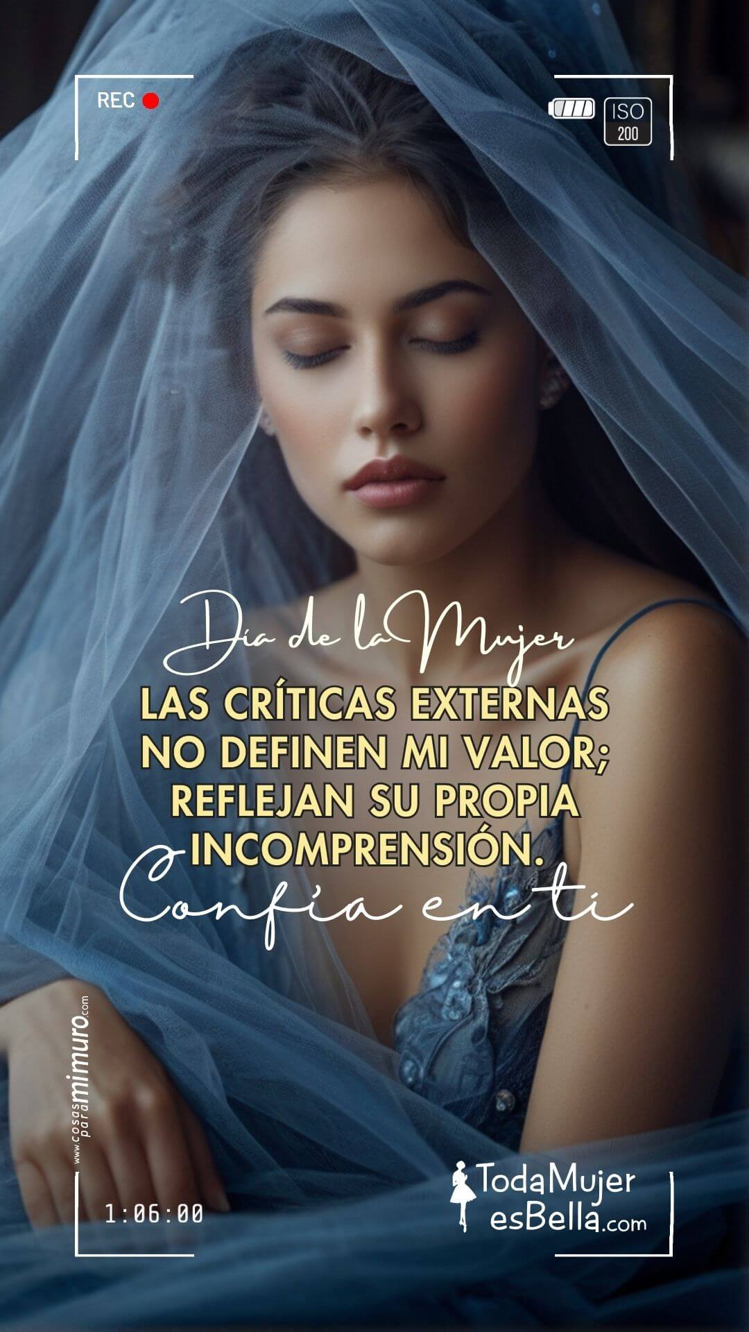 Reflexión, imagen y video para el Día de la Mujer —para compartir