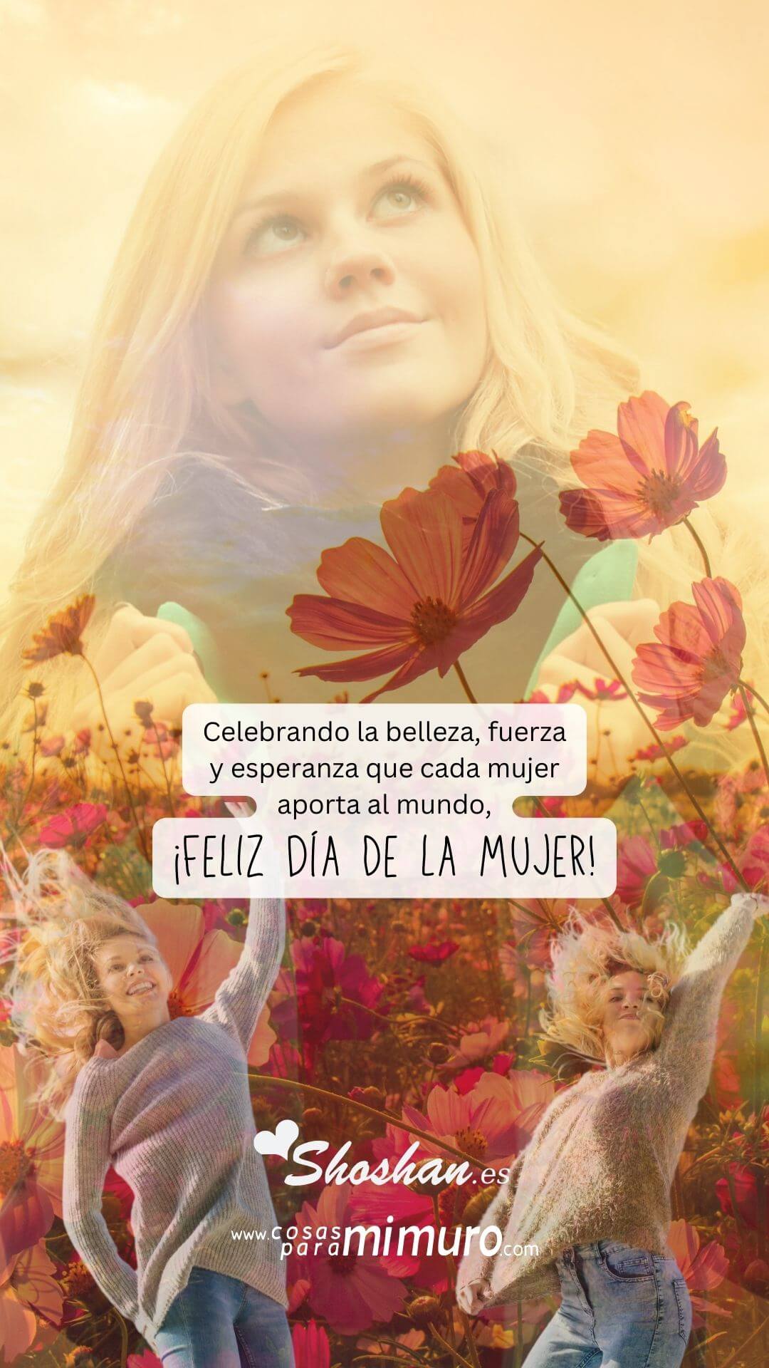 Celebrando la belleza, fuerza y esperanza que cada mujer aporta al mundo, ¡feliz Día de la Mujer! ???? 