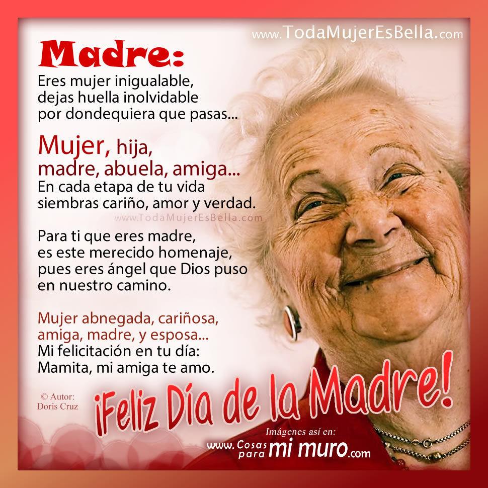 Imagen de Feliz Día de la Madre - Cosas para mi muro Imagen de Feliz Día de la Madre - Cosas para mi muro